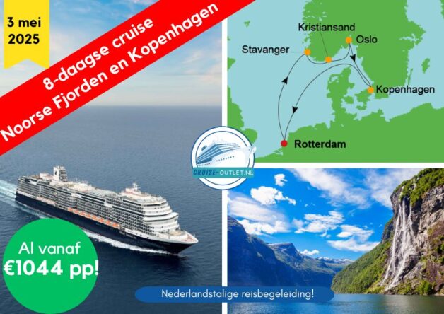 Noorwegen Fjorden cruise voordelig aanbiedingen