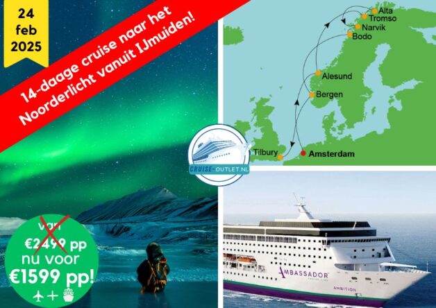 Noorse Fjorden cruise voordelig Nederland